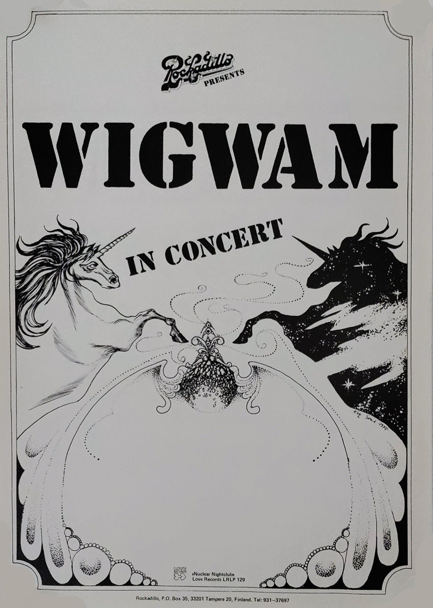 Wigwam Concert poster